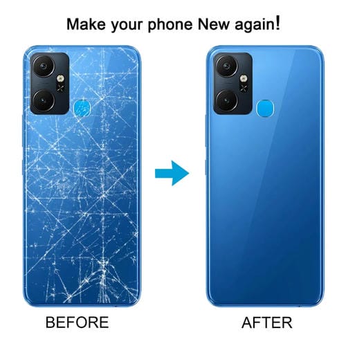 Coperchio Posteriore della Batteria Infinix Smart 6 Plus India X6823 (Blu)