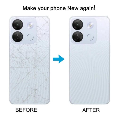 Coperchio Posteriore della Batteria Infinix Smart 7 X6515 (Nero)