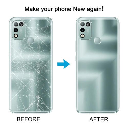 Back Cover of Original Battery Infinix Hot 10 Play (Purple)