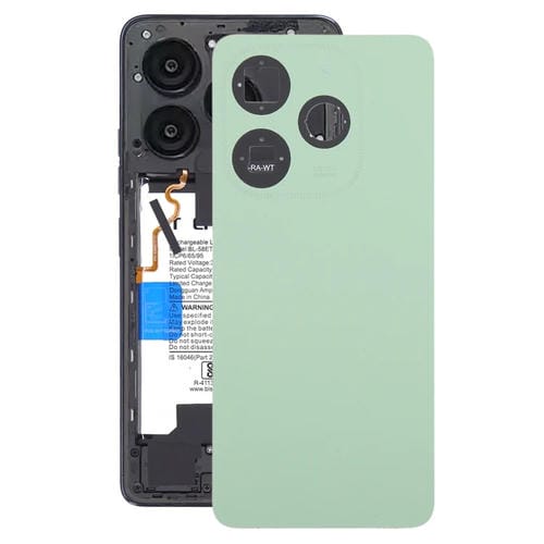 Back Cover of Battery Tecno Spark Go (Green)