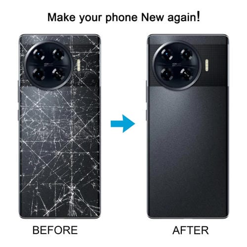 Tapa Trasera de Batería Tecno Spark 20 Pro + (Blanca)