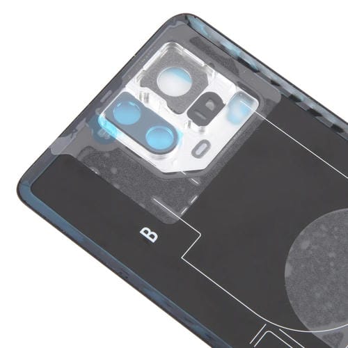 Back Glass Cover with Camera Frame for Asus Rog Phone 9 Pro 5G (Matte Black)