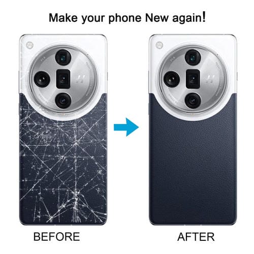 Coperchio Posteriore Batteria Oppo Find X7 (Viola)