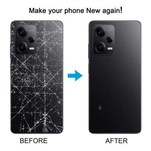 Back Cover Battery Xiaomi Redmi Note 12 Pro+ 5G (Black)