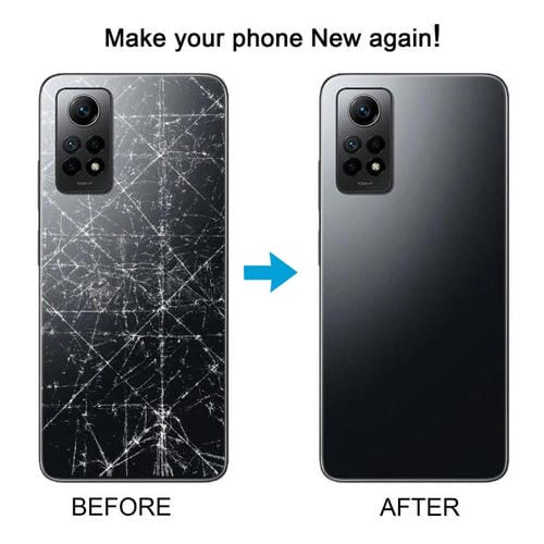 Tampa Traseira da Bateria Xiaomi Redmi Note 12 Pro 4G (Branca)