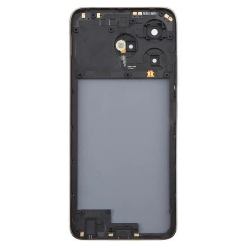 Back Glass Battery Cover with Central Frame and Camera Lens Cover ZTE Axon 60 / V60 Z2356 (Black)