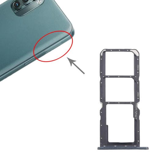 Original SIM-Kartenfach Nokia G11 + Original Micro-SD-Fach (Schwarz)