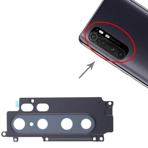 Original Xiaomi Mi Note 10 Lite Rear Camera Frame