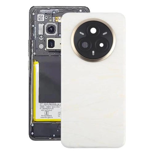 Battery Back Cover with Camera Lens Cover Realme 14 Pro + (White)