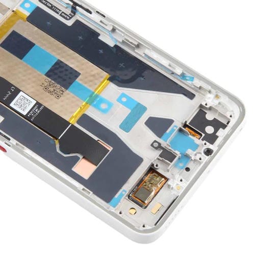 Full Screen Original AMOLED Nothing Phone 3A A059 with Frame (White)