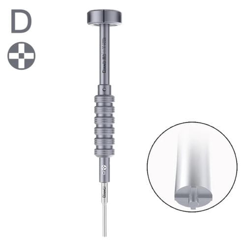 Central Bevel Screwdriver Qianli I-Thor S2 Hollow Cross Point with 3D Texture Precision