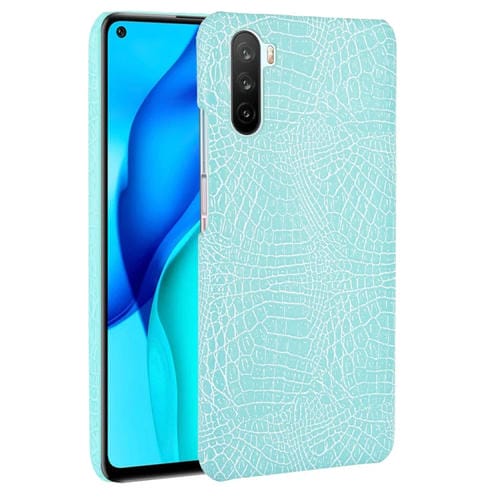Para Huawei Mate 40 Lite / Maimang 9 Funda PC + PU con textura de cocodrilo a prueba de golpes (verde claro)