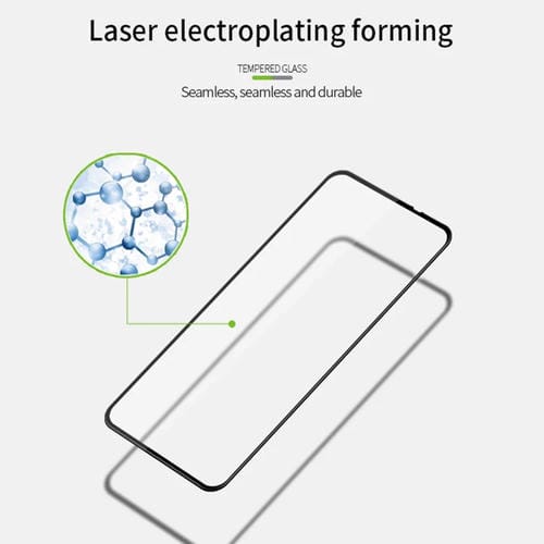 Para Motorola Moto G9 Plus PINWUYO 9H Película de vidrio templado a prueba de explosiones de pantalla completa curvada 3D (negro)
