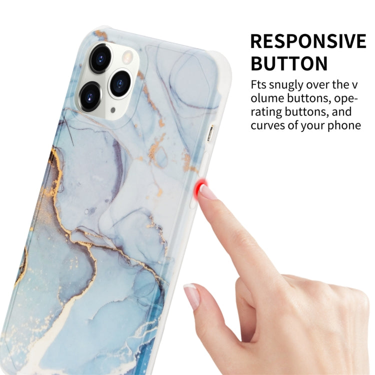 Funda para iPhone 12 Pro Max Four Corners Anti-Shattering Flow Gold Marble Imd (Verde Ld7)