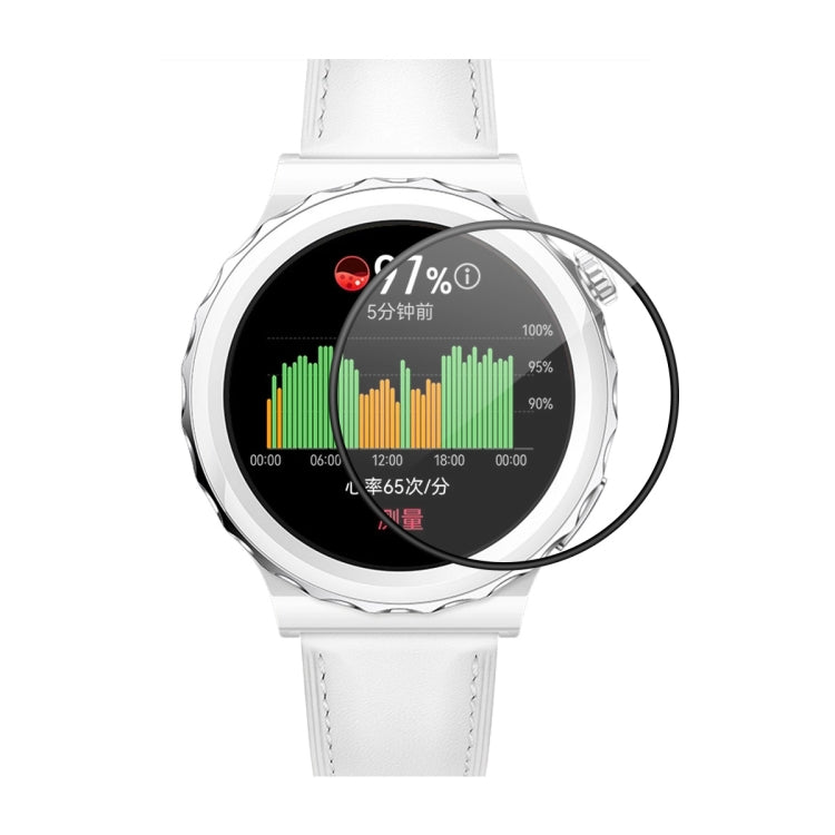 1 PC Protector Pantalla Huawei Watch GT 3 Pro 43mm Enkay 3D Cobertura Completa (Negro) - MOVILSTORE
