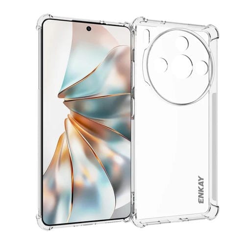 Funda para Teléfono Enkay TPU Transparente Antideslizante a Prueba de Golpes para ZTE Nubia Z60S Pro