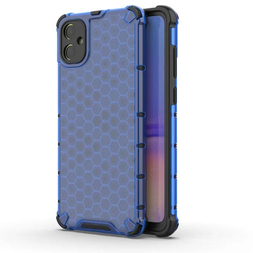 Funda para Teléfono Samsung Galaxy A05 Honeycomb a Prueba de Golpes (Azul)