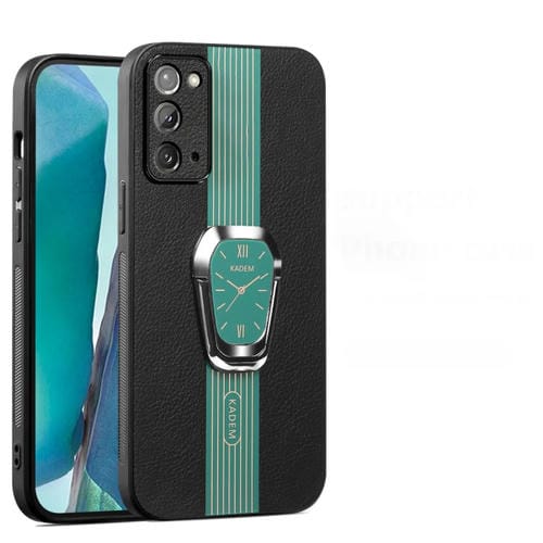 Funda para Samsung Galaxy S20 Magnética con Parte Trasera de Cuero Litchi y Soporte (Verde)
