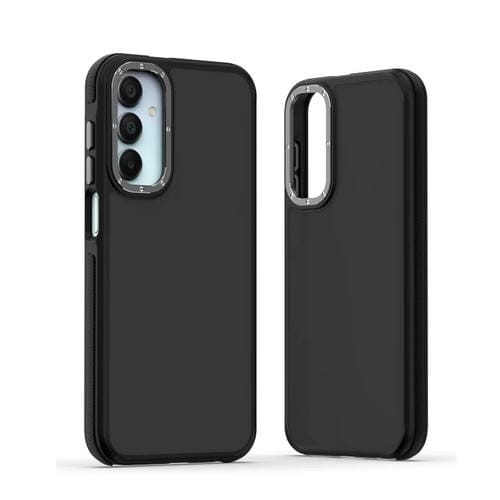 Funda para Teléfono Samsung Galaxy A35 5G TPU a Prueba de Golpes Doble Color (Negro)