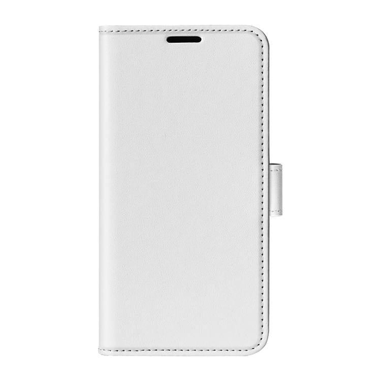 Funda de Cuero con Tapa Horizontal Textura R64 para OnePlus 13 (Blanca)