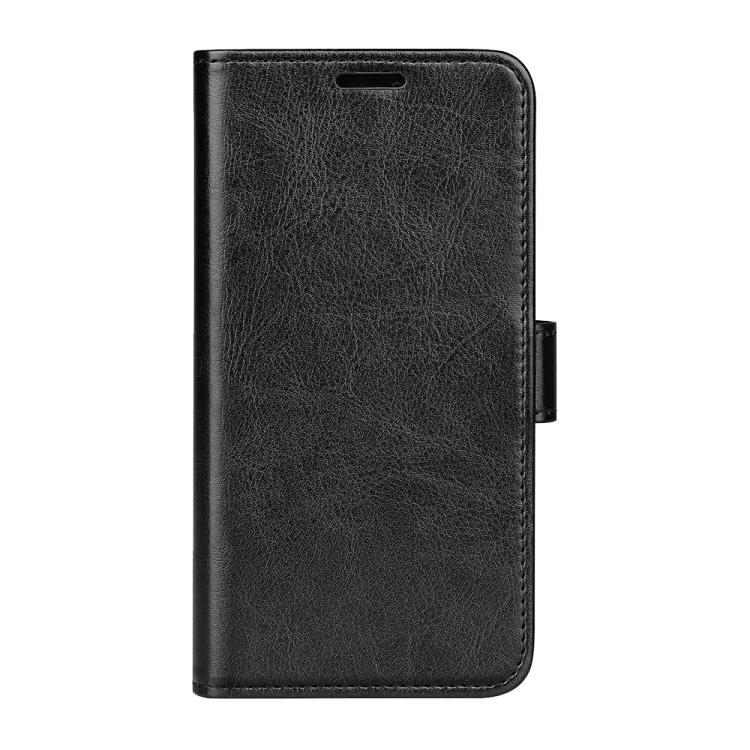 Funda de Cuero con Tapa Horizontal Textura R64 para OnePlus Ace 5 Pro (Negra)