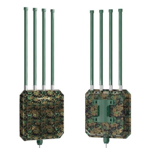 Enrutador inalámbrico WAVLINK WN573HX1 WiFi 6 AX1800 doble banda punto de acceso para exteriores (EE. UU.)