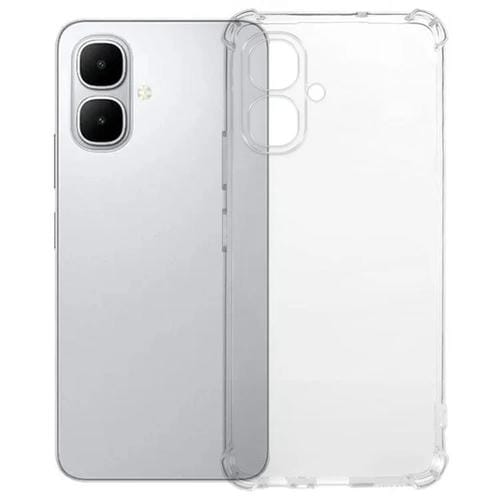 Funda de TPU transparente a prueba de golpes con cuatro esquinas y airbags para Infinix Smart 10 Kalebol de 1,5 mm