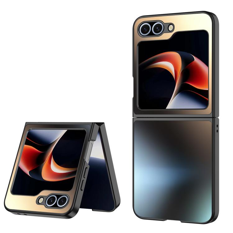 Funda plegable antigolpes con acabado esmerilado AG para Samsung Galaxy Z Flip6 5G (negra)