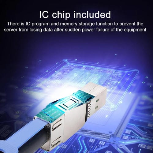 Cable de Datos para Disco Duro Externo H0503 12Gbps Sff-86444 a 8644 Servidor HD (Negro) 3M