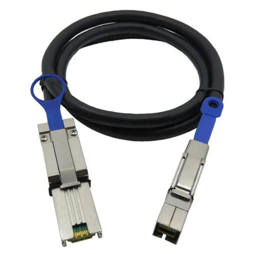 Cable de Disco Duro Externo Servidor Mini Sas HD Sff-8644 a 8088 26P 1M