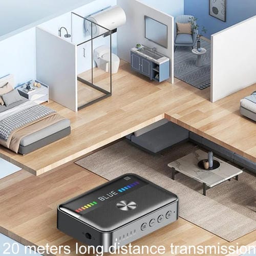 Adaptador de Audio Bluetooth Oms-M13 Pro Receptor y Transmisor Bluetooth 5.3 2 en 1