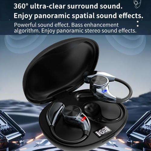 Auriculares Bluetooth Ows con Orejas Colgantes Abiertos y Cómodos (Blancos)