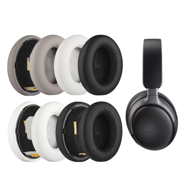 Protectores Auditivos para Auriculares Bose Qc Ultra Cuero con Esponja (Gris)