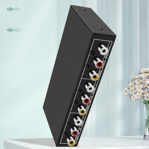 Conmutador de Audio RCA VSW21 AV 2 Entradas 1 Salida