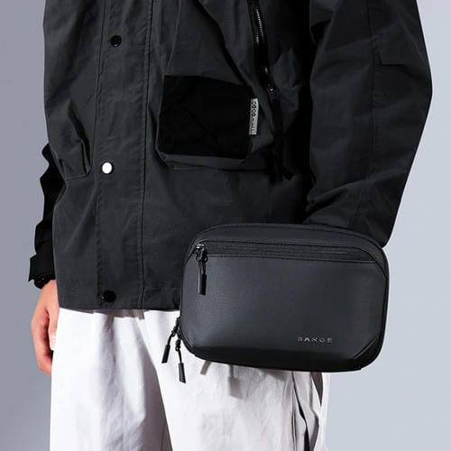 Bolsa de almacenamiento Bange Bg-6800 organizador de accesorios electrónicos para cables de datos (Gris)