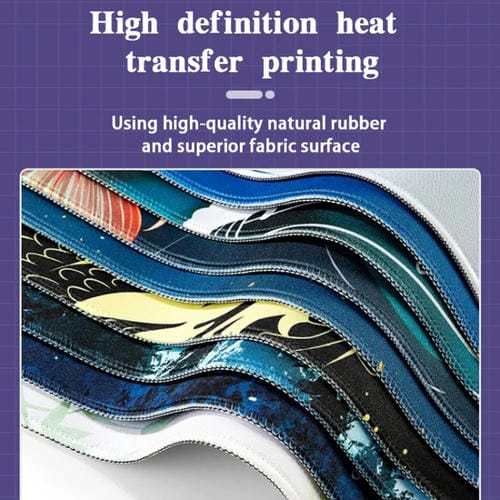 Alfombrilla de Ratón Big Wave N.º 4 300 x 700 x 3 mm Goma Antideslizante para Juegos