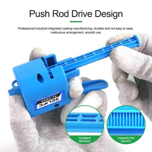 Attaccante Manuale Relife Rl-062D 5-10Cc Siringa di Olio Saldante e Spingitore di Siringa di Pasta di Stagno Riparazione di Telefoni Cellulari