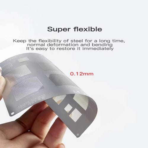 Rete Metallica Multiuso Maant Multifunzionale Universale Alta Temperatura Fori Quadrati Angoli Arrotondati Passo 0,3-0,5