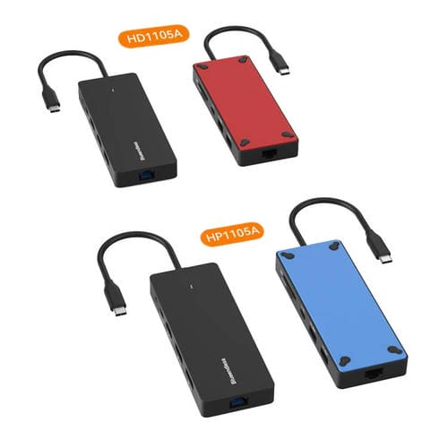 Puerto Ethernet Gigabit Tipo C Blueendless Concentrador Múltiples Pantallas HDMI 2x DP