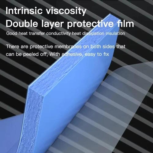 Silikon-Wärmeleitpaste Maant Dr-03 100 Stück Isolierend und Leitend CPU (Grau)