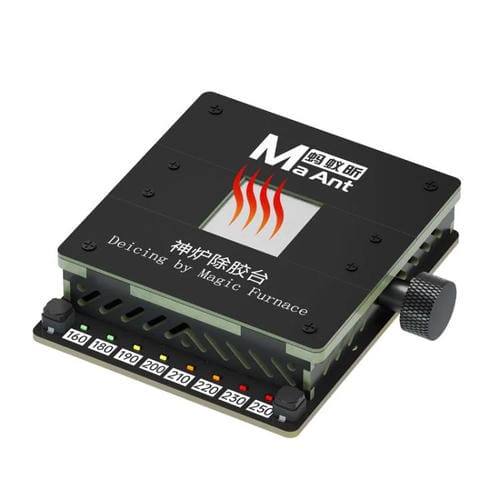 Herramienta de Reparación Plataforma DesGomado y Calentamiento Chip IC Fuente CPU Fija Phone Celular Maant SL-2