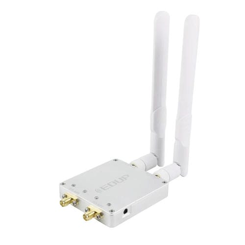 Amplificador de Señal WIFI Edup EP-AB023 2.4G+2.4G con Control Remoto y Doble Canal 4W
