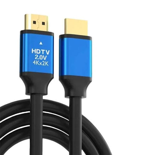 Cable HDMI VegGieg V2.0 4K60Hz conexión video para decodificador TV monitor proyección 1,5 m (Negro)