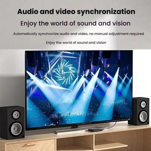 Cable HDMI VegGieg V2.0 4K60Hz conexión video para decodificador TV monitor proyección 3 m (Negro)