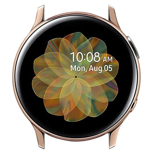 LCD-Bildschirm Samsung Galaxy Watch Active 2 SM-R830 mit Rahmen (Gold)