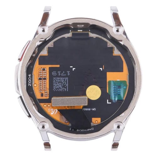 LCD-Bildschirm + Rahmen Samsung Galaxy Watch 4 Classic 42mm SM-R880/R885 (Silber)