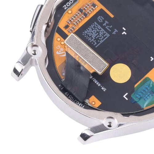 LCD-Bildschirm + Rahmen Samsung Galaxy Watch 4 Classic 42mm SM-R880/R885 (Silber)