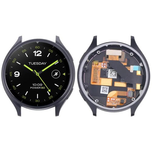 Schermo Completo Originale Xiaomi Watch 2 con Cornice (Nero)