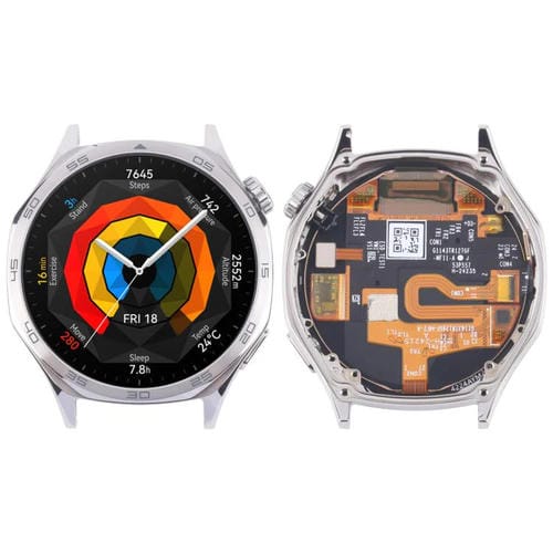 Original Full Screen for Huawei Watch GT 5 of 46 mm (Silver)