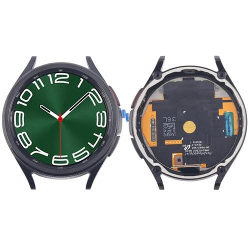 Écran LCD Samsung Galaxy Watch 6 Classic 47mm SM-R960/R965 avec Cadre (Noir)